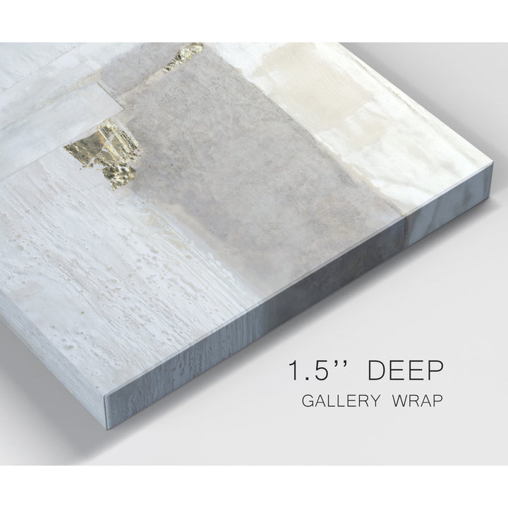 'Neutral Gold II' - Wrapped Canvas Print Mercer41 Size: 32" H x 32" W x 1" D