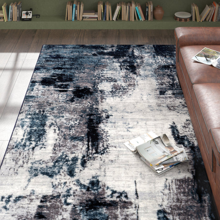 Bouldin Creek Abstract Area Rug Trent Austin Design® Rug Size: Rectangle 5'3" x 7'3"