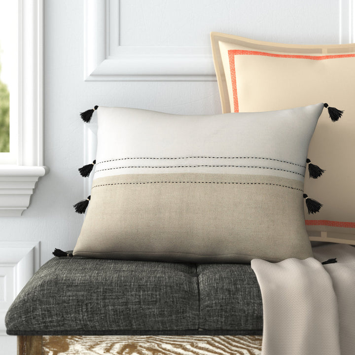 Griffin 100% Linen Lumbar Rectangular Pillow Joss & Main