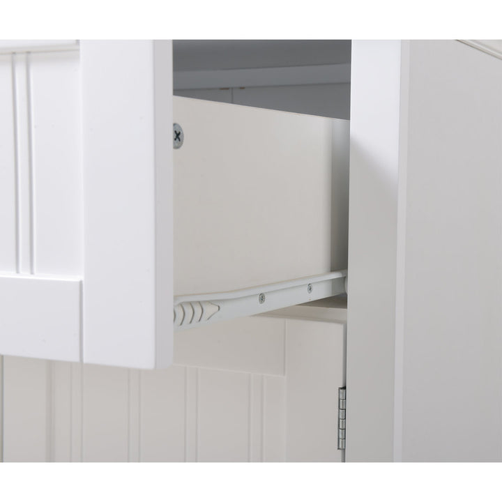 Sorens 70.25" Kitchen Pantry Highland Dunes Finish: White