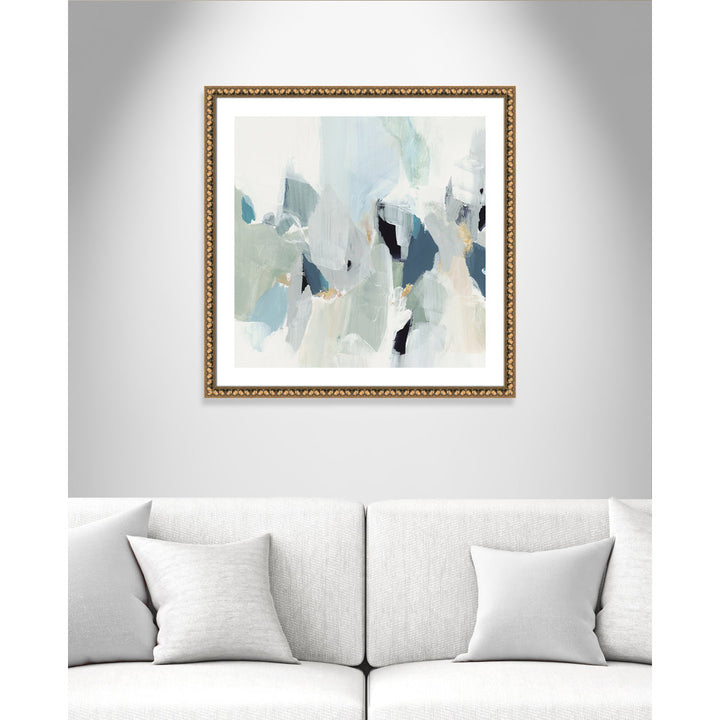 Little Talks III' by Isabelle Z - Painting Print Casa Fine Arts Size: 33.25" H x 33.25" W x 1.13" D Format: Gold Bead Framed Paper