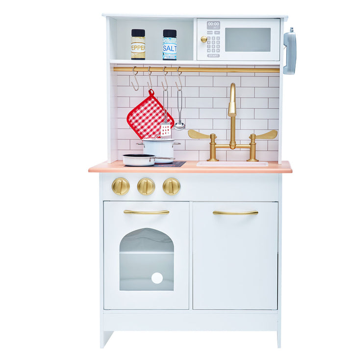 Teamson Kids Little Chef Boston Wooden Play Kitchen Teamson Kids Color: White