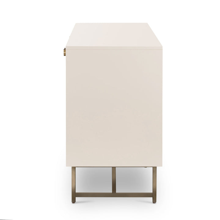 Van Sideboard in Matte Alabaster Four Hands