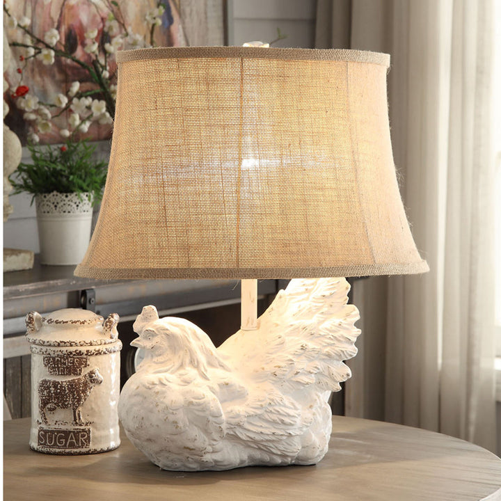 Inglesbatch 21'' White Table Lamp (Set of 2) Rosalind Wheeler