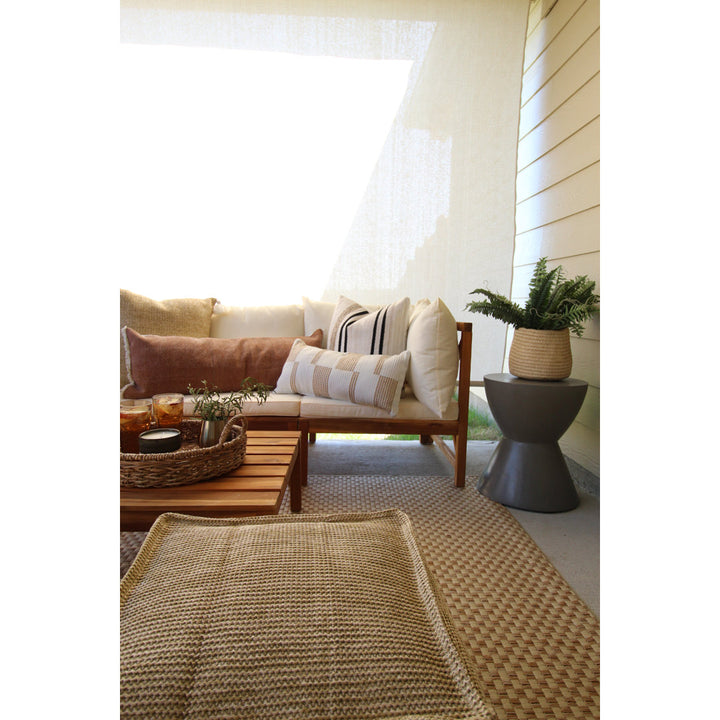 Kaylah Performance Geometric Rug Highland Dunes Rug Size: Rectangle 4' x 5'7"