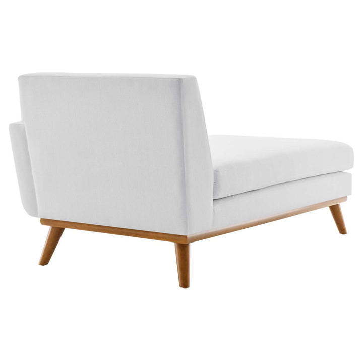 Modway Engage Chaise Modway Upholstery Color: White Orientation: Right Hand Facing
