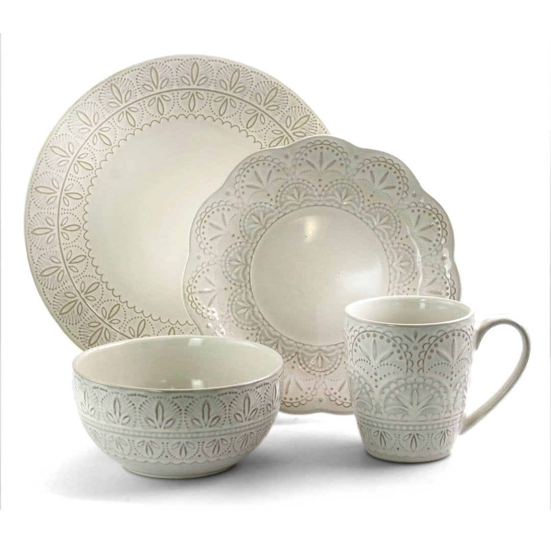 Avelar 16 Piece Dinnerware Set, Service for 4 Ophelia & Co.