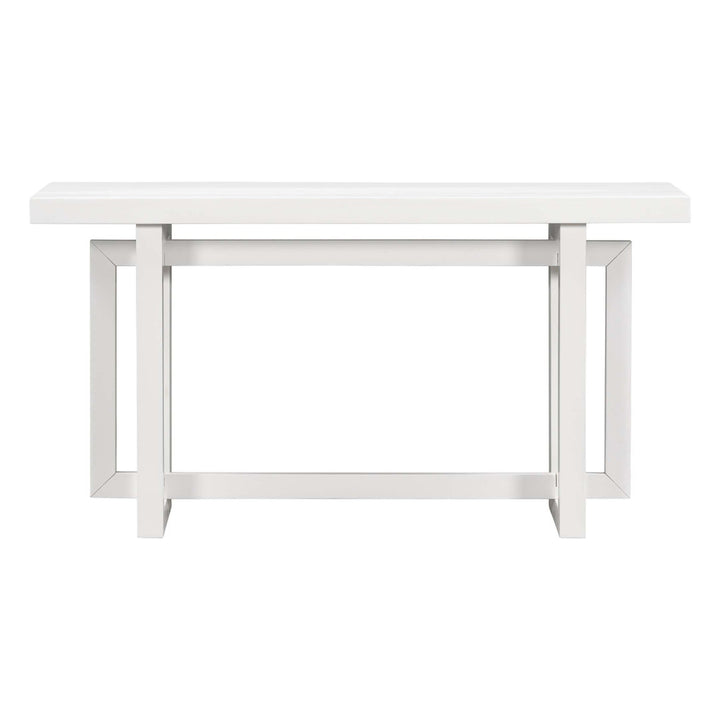 Thedrick 59" Extra Long Entryway Table Console Table 17 Stories Color: White