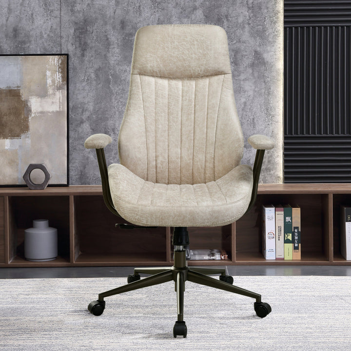 Executive Chair Inbox Zero Upholstery Color: White