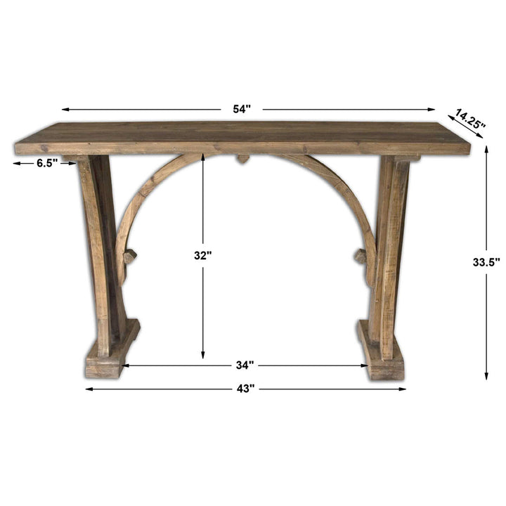 Cayce 54" Solid Wood Console Table Birch Lane™