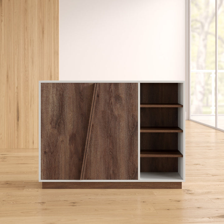 16 Pair Shoe Storage Cabinet Mercury Row®