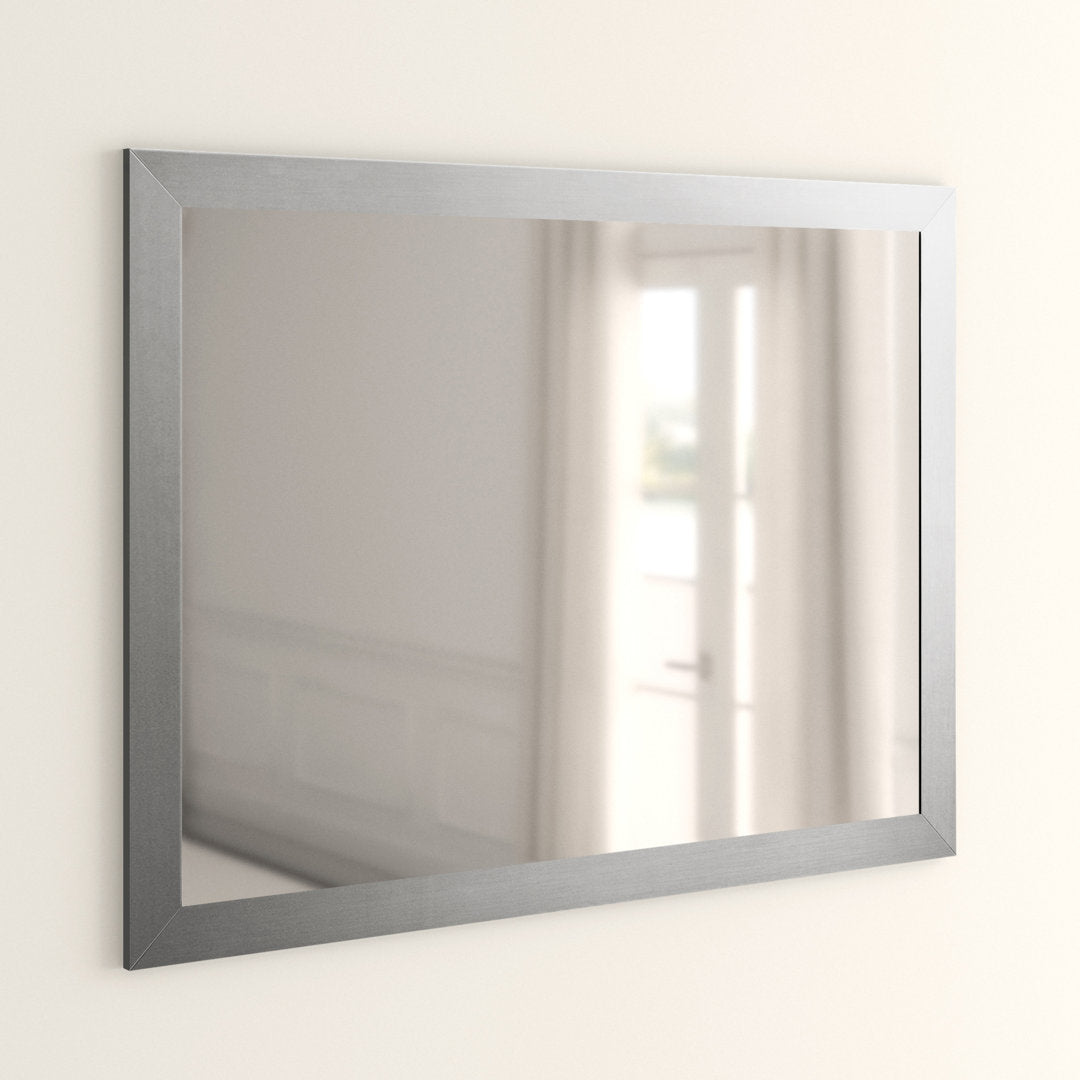 Gollu Mirror Ebern Designs Size: 60" x 40" Finish: Silver