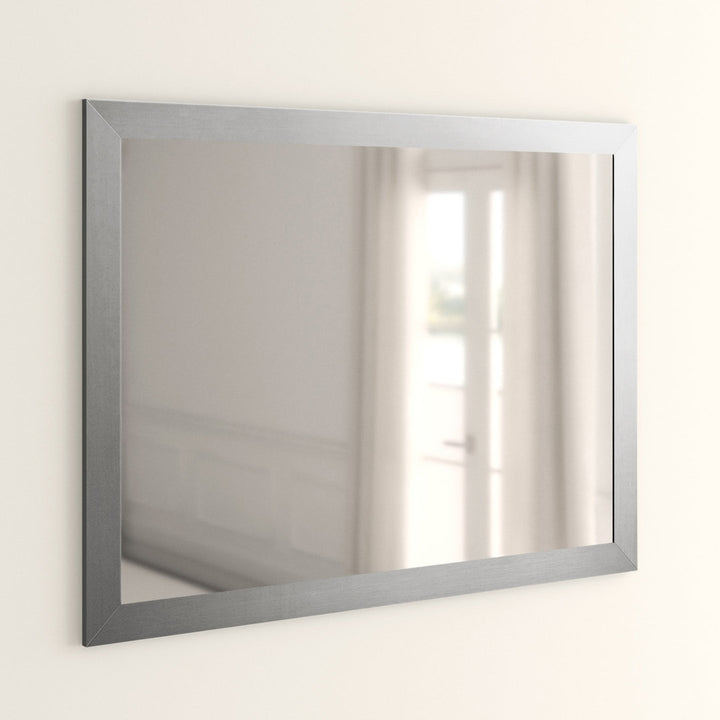 Gollu Mirror Ebern Designs Size: 60" x 40" Finish: Silver