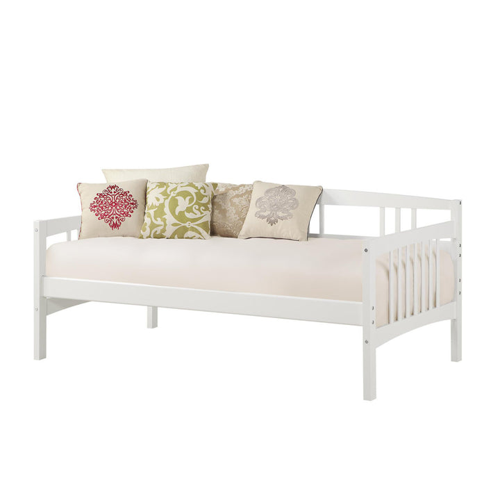 Kilgore Twin Solid Wood Daybed Red Barrel Studio® Color: White