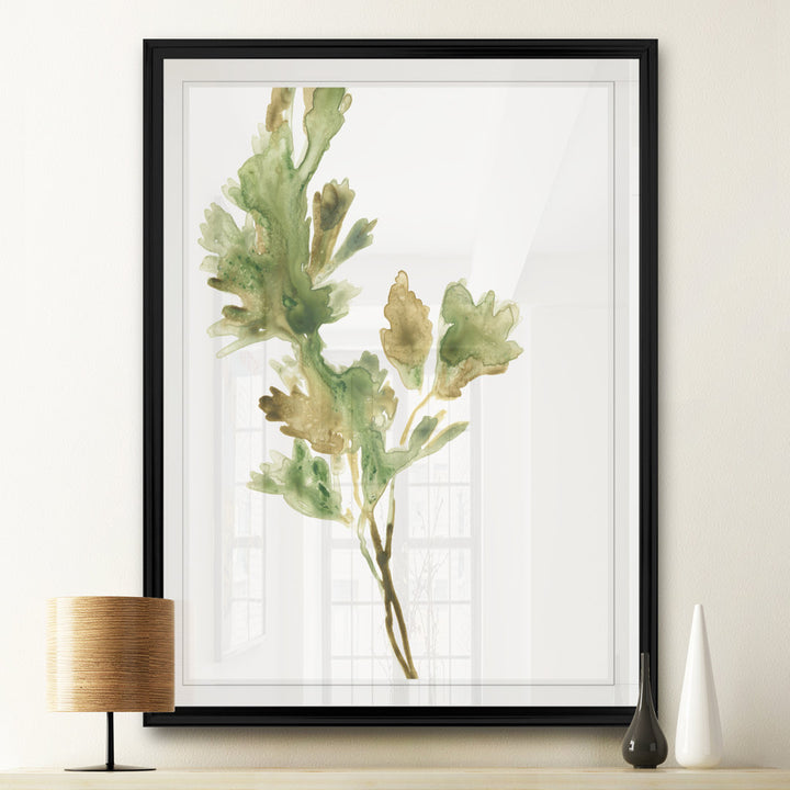 Earthtone Herbs I' Painting on Canvas Gracie Oaks Size: 30.5" H x 42.5" W x 1.5" D Format: Black Framed