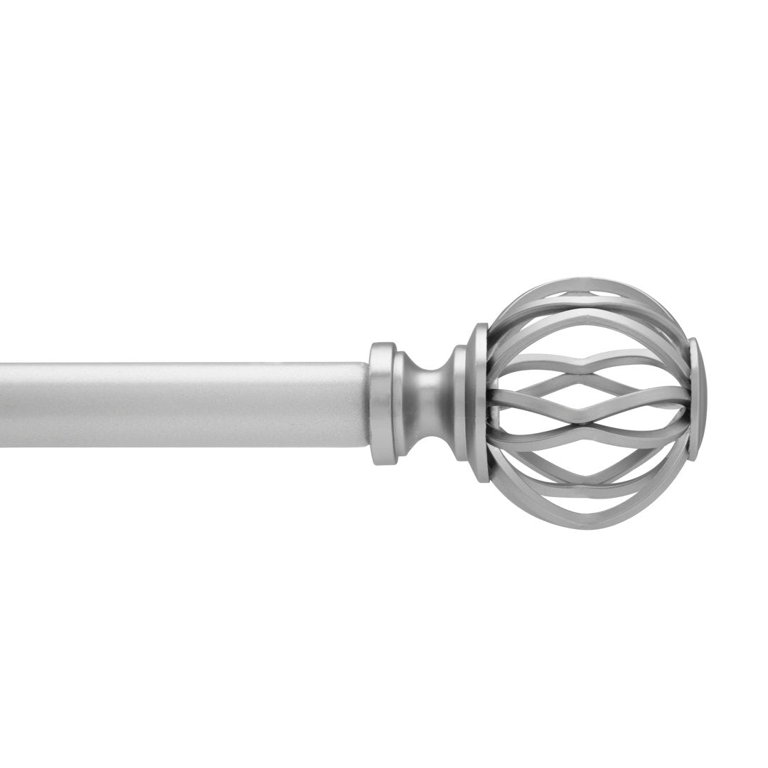 Lattice Single Curtain Rod Umbra Size: 36" - 66"