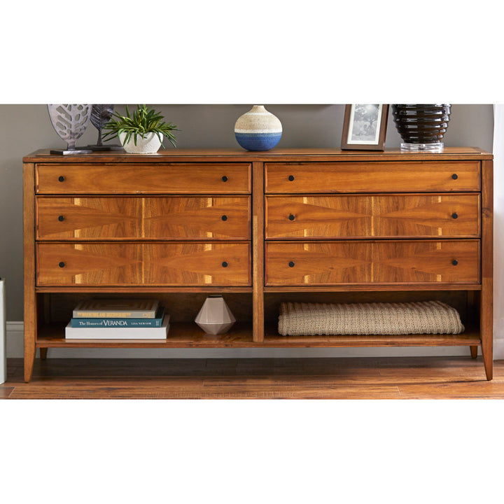 Camilla 6 Drawer 63'' W Double Dresser Mercury Row®
