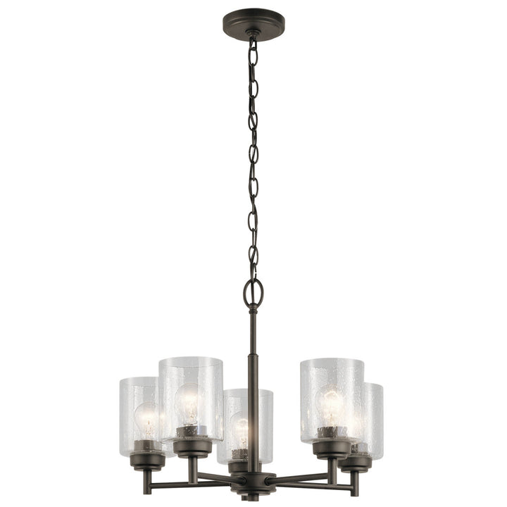Winslow 5 - Light Shaded Traditional Chandelier Kichler Lighting Finish: Olde Bronze
