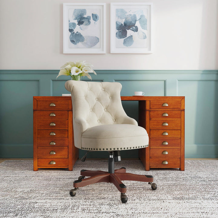 Soule Task Chair Andover Mills™ Upholstery Color: Beige
