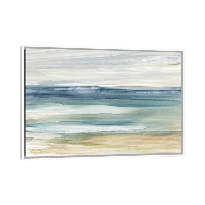 Ocean Breeze by Carol Robinson Painting Print The Twillery Co.® Size: 24'' H x 32'' W x 1'' D Format: White Framed Paper, Mat Included: White