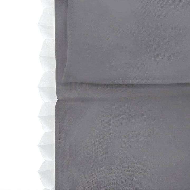 Cordless Blackout 100% Cotton Roman Shade with Cellular Shade Backing Symple Stuff Size: 45"W x 72"L Finish: Gray