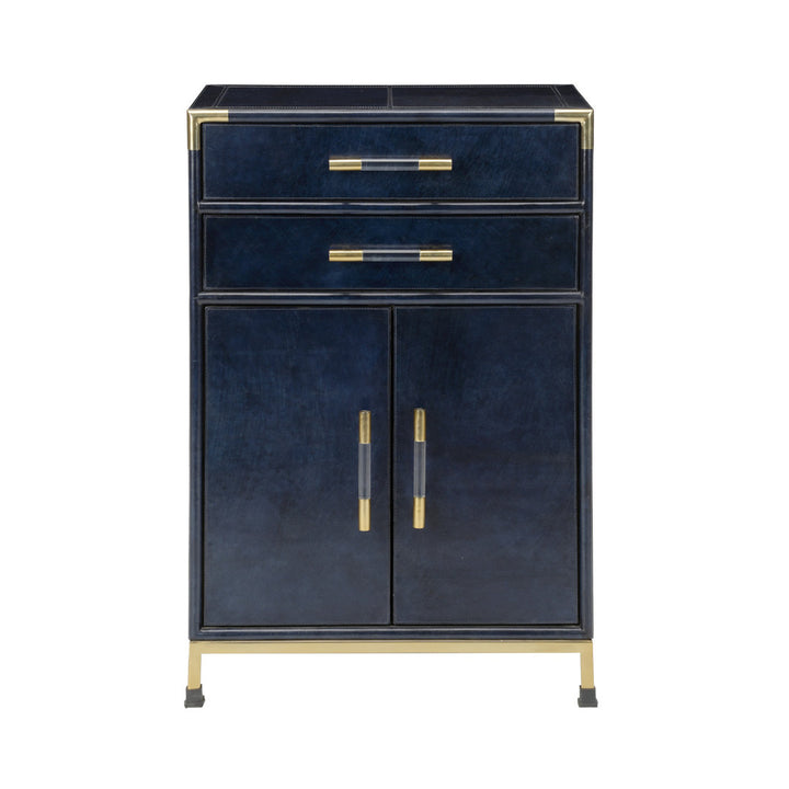Atticus Brass 2 - Door Accent Cabinet Chelsea House
