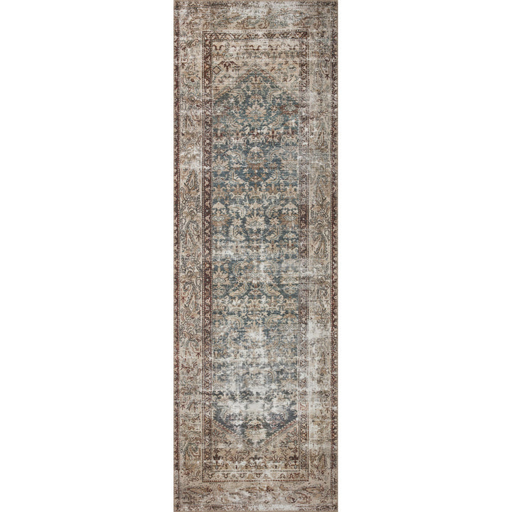 Amber Lewis x Loloi Georgie Teal / Antique Area Rug Amber Lewis x Loloi Rug Size: Square 1'6"