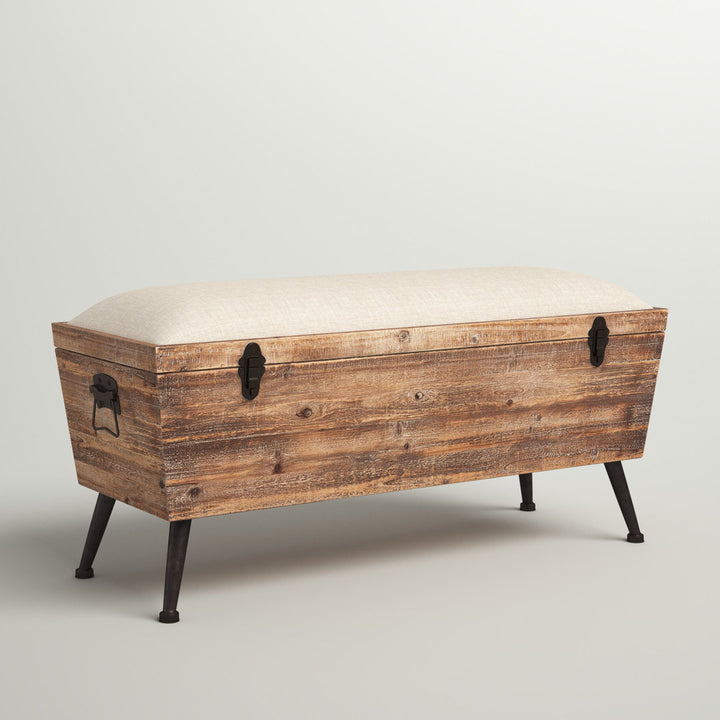 Annie Solid Wood Flip Top Storage Bench Sand & Stable™
