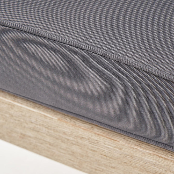 Farlay 5 Piece Sectional Seating Group Latitude Run® Frame Color / Cushion Color: Light Gray Frame / Dark Gray Cushion