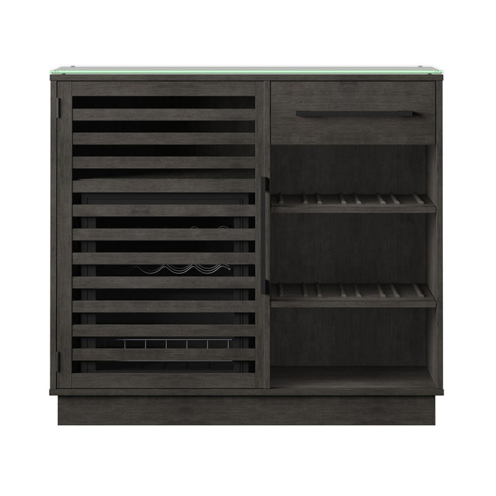 Williford Refrigerated Cooler Bar Cabinet Wade Logan® Color: Gray