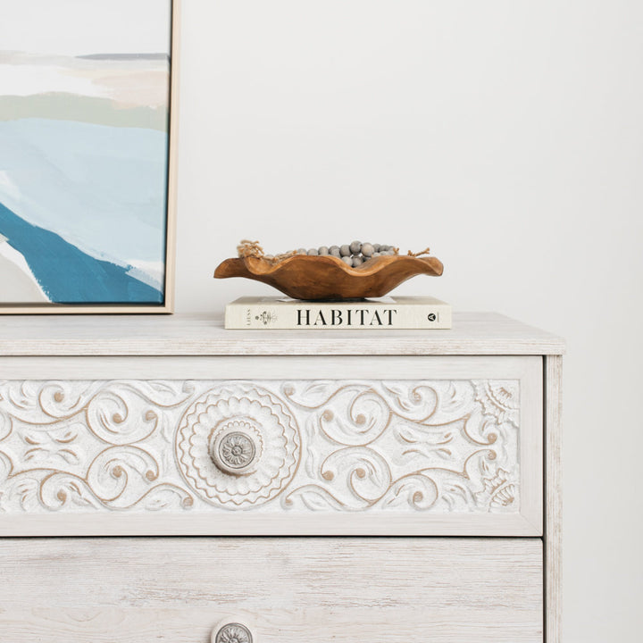 Hoang 6 Drawer Double Dresser Lark Manor™ Color: Whitewash