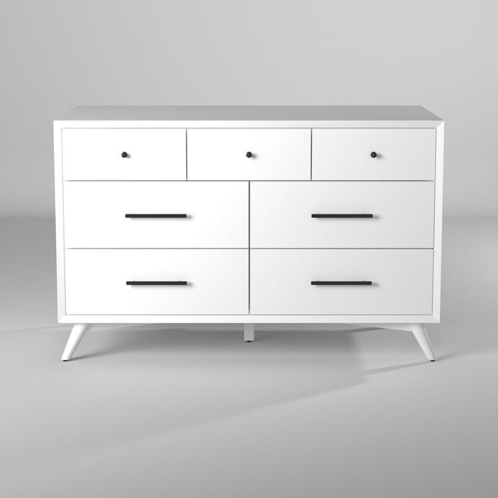 Williams 7-Drawer Dresser AllModern Color (Frame/Drawer): White