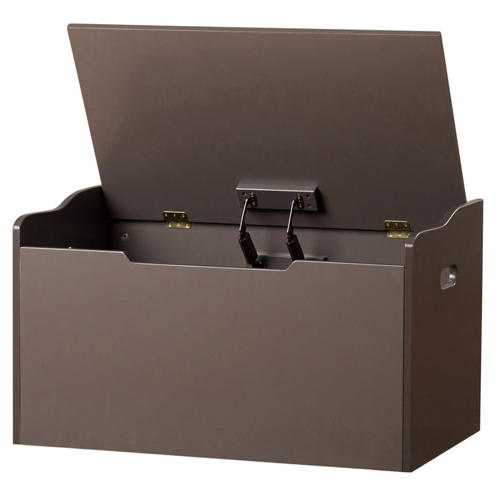 Akena Harriet Bee Toy Storage Bench Harriet Bee Finish: Espresso Brown