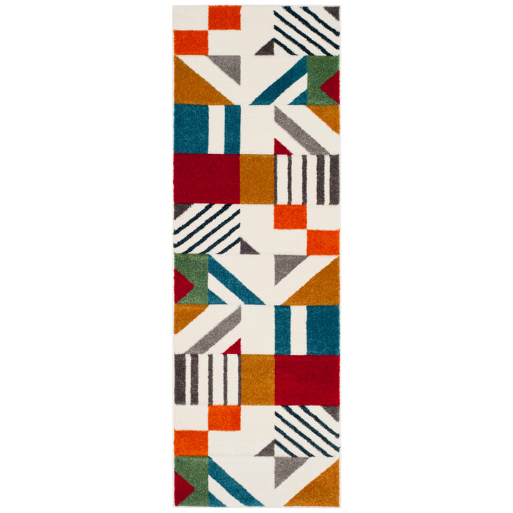 Garima Performance Geometric Rug Ivy Bronx Rug Size: Runner 2'3" x 10'