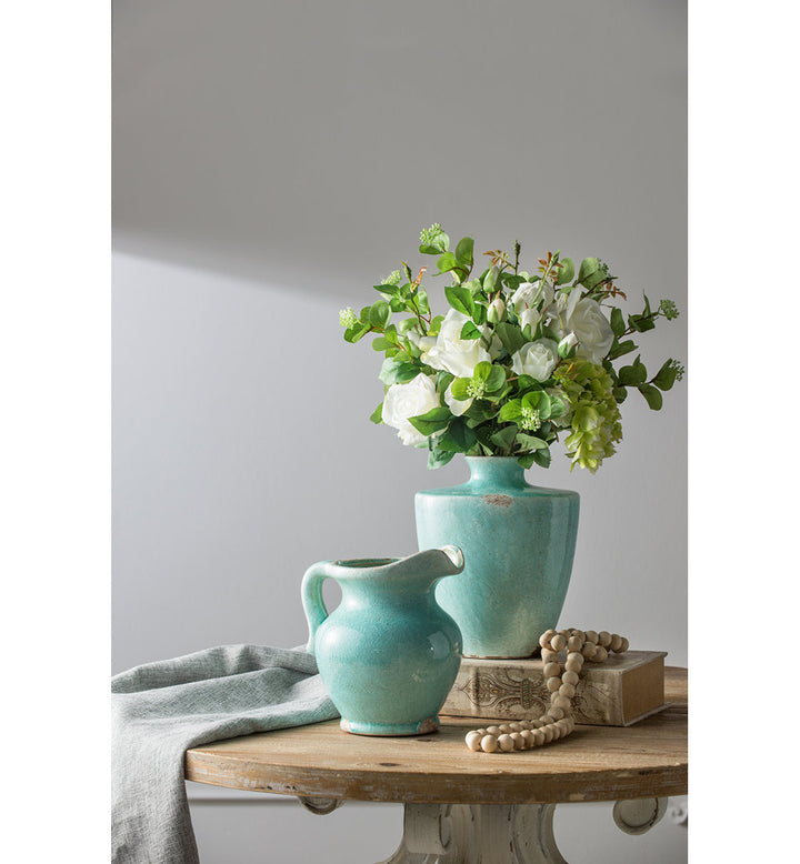 Uriah 9.8" Terracotta Table Vase Laurel Foundry Modern Farmhouse®