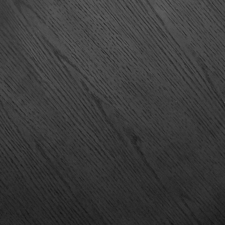 Agne 35" Round Pedestal Dining Table George Oliver Color: Black