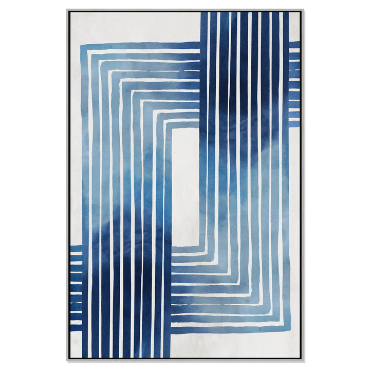In Unison by Eva Watts - Painting Print Joss & Main Size: 61.5" H x 41.5" W x 2" D Format: Silver Framed Canvas