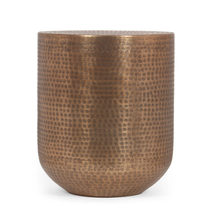 Drum End Table 17 Stories