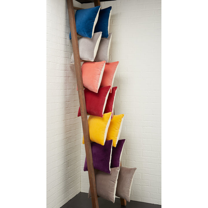 Haitley Throw Pillow Cover (Set of 2) Latitude Run® Color: Yellow