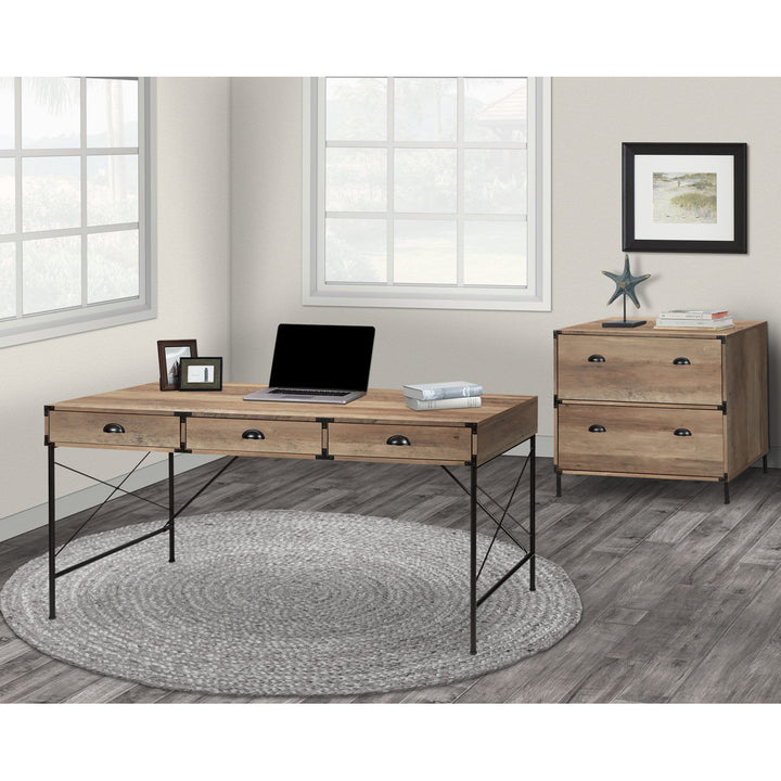 Wycombe 2-Drawer Lateral Filing Cabinet Laurel Foundry Modern Farmhouse® Color: Rustic Oak