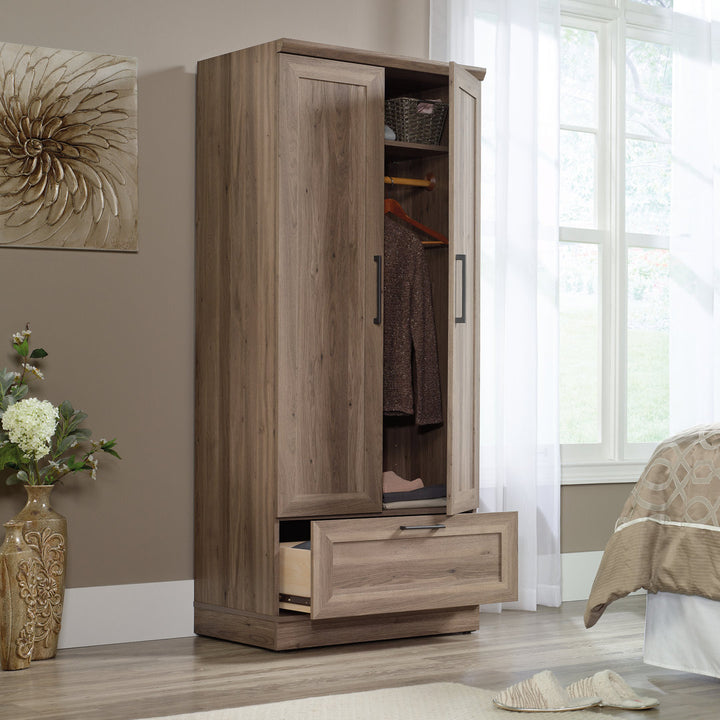 Aliaya Armoire Latitude Run® Finish: Salt Oak