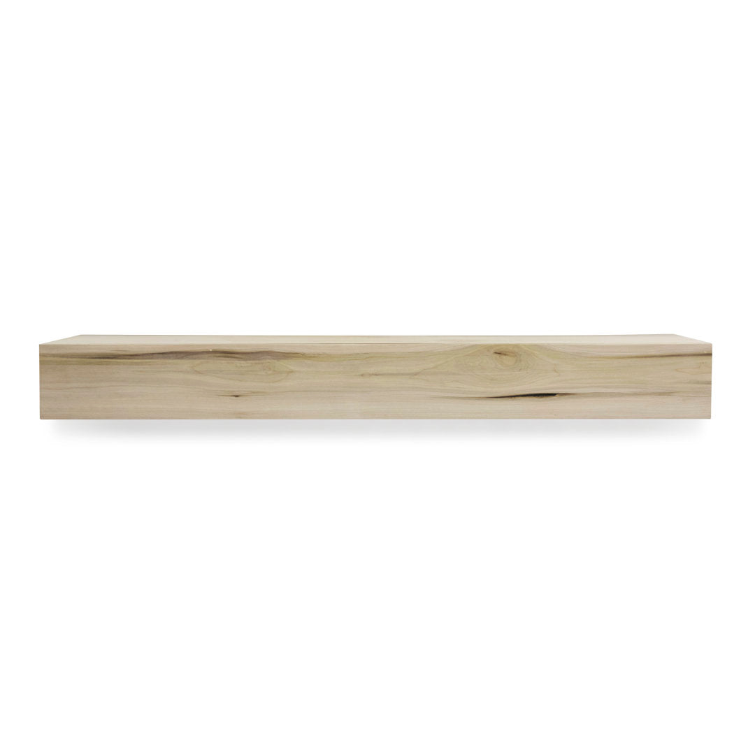 Modern Farmhouse Fireplace Shelf Mantel Dogberry Collections Depth: 9", Shelf Length: 72", Finish: Natural