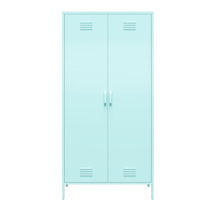 Cache 2 Door Tall Metal Locker Style Storage Cabinet Novogratz Finish: Mint