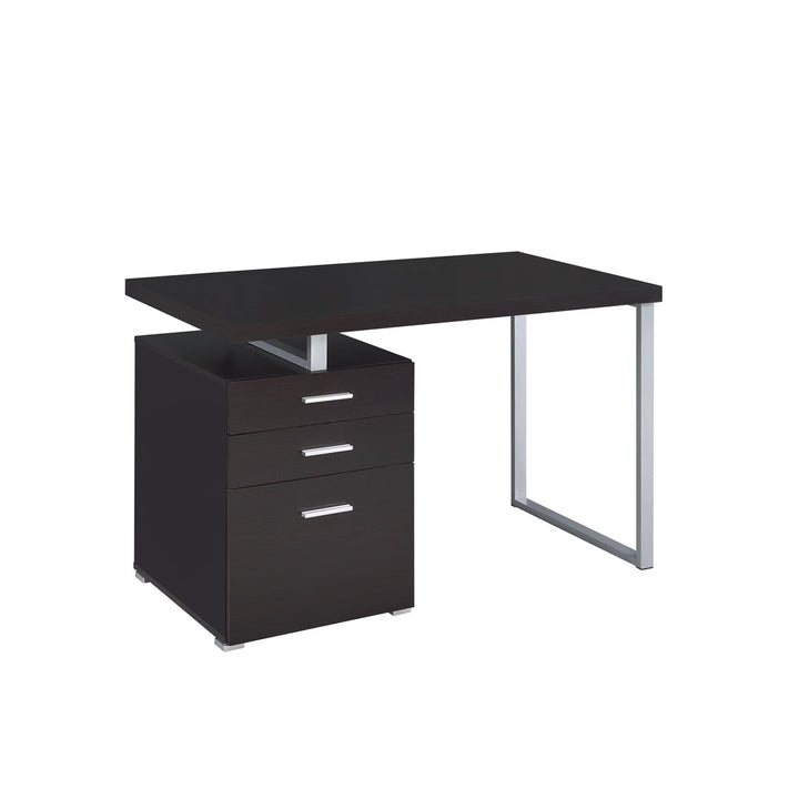 Kaitlyn Reversible Desk Wade Logan® Color: Cappuccino