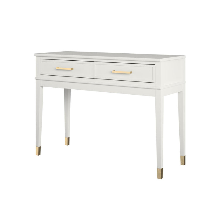 Westerleigh 41.1" Console Table CosmoLiving by Cosmopolitan Color: White