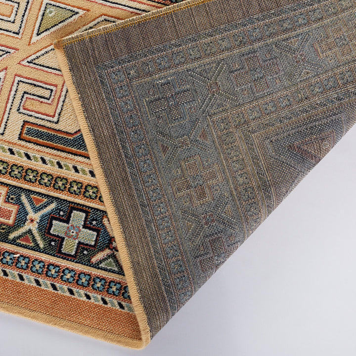 Ovid Oriental Machine Woven Area Rug AllModern Rug Size: Rectangle 5'3" x 7'6"