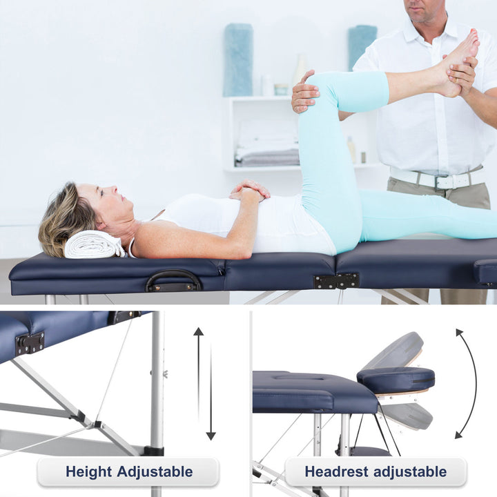Massage Table Portable Massage Bed Lash Spa Tattoo Bed MaxKare