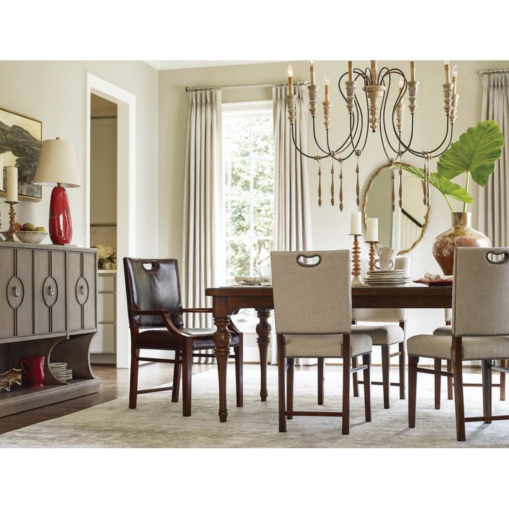 Tynecastle Extendable Dining Table Hooker Furniture