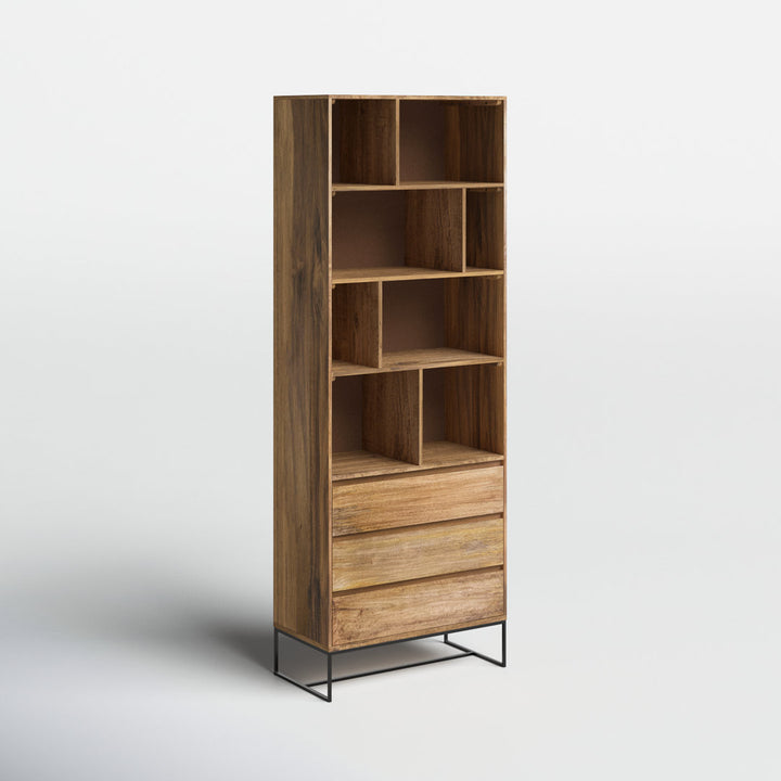 Ascent 86.5" H x 31.5" W Iron Standard Bookcase AllModern