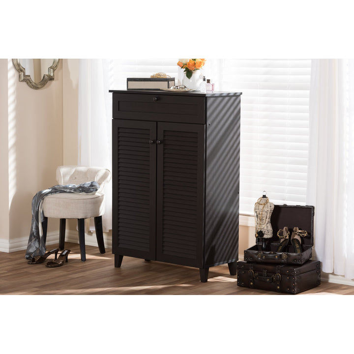 12 Pair Shoe Storage Cabinet Rebrilliant